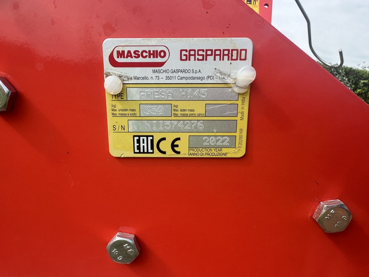 Bodenfräse des Typs Maschio 145H, Gebrauchtmaschine in Almen (Bild 7)