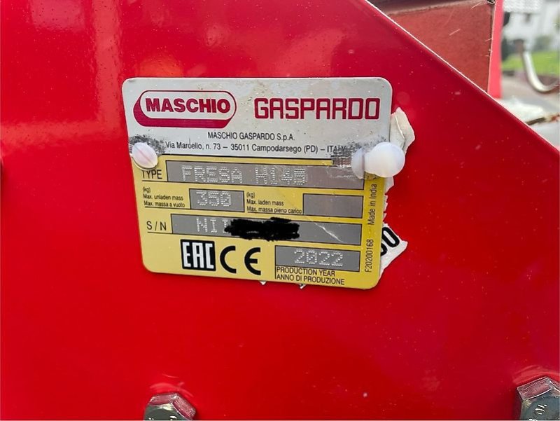 Bodenfräse del tipo Maschio H 145 mit Wechselgetriebe Fräse Bodenfräse Rotavator NEU Versand möglich, Gebrauchtmaschine en Niedernhausen OT Engenhahn (Imagen 13)