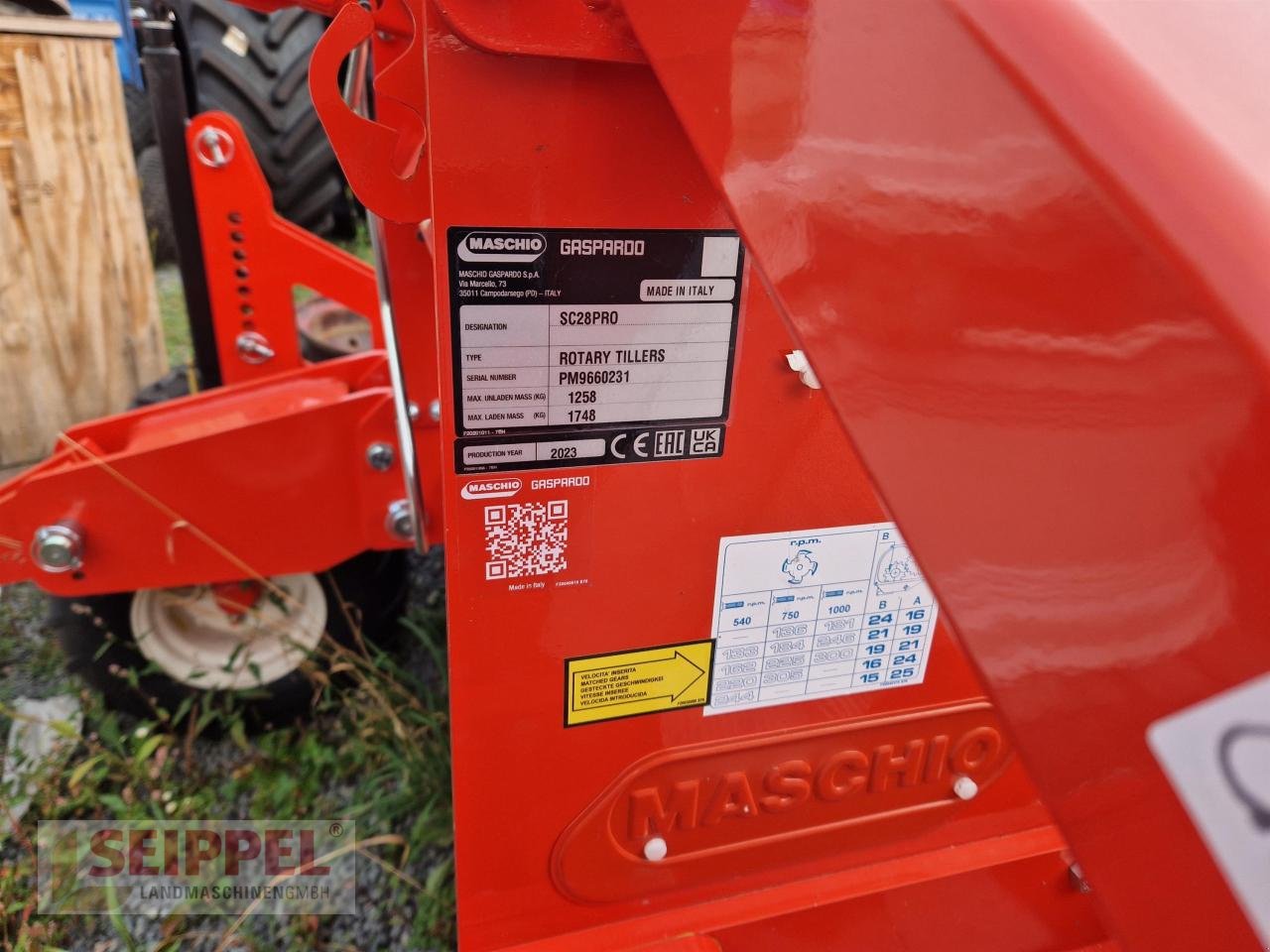 Bodenfräse del tipo Maschio SC 280 PRO, Neumaschine In Groß-Umstadt (Immagine 6)