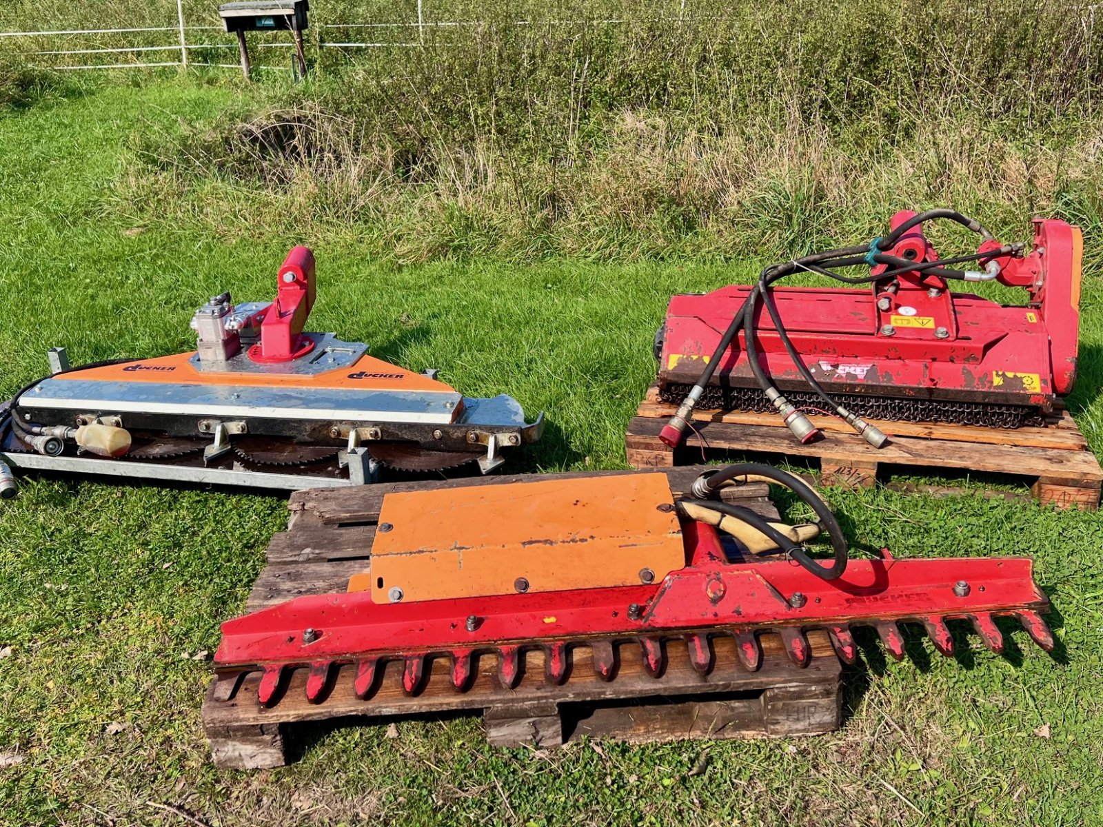 Böschungsmähgerät du type Dücker KBM 350, Gebrauchtmaschine en Borken (Photo 10)