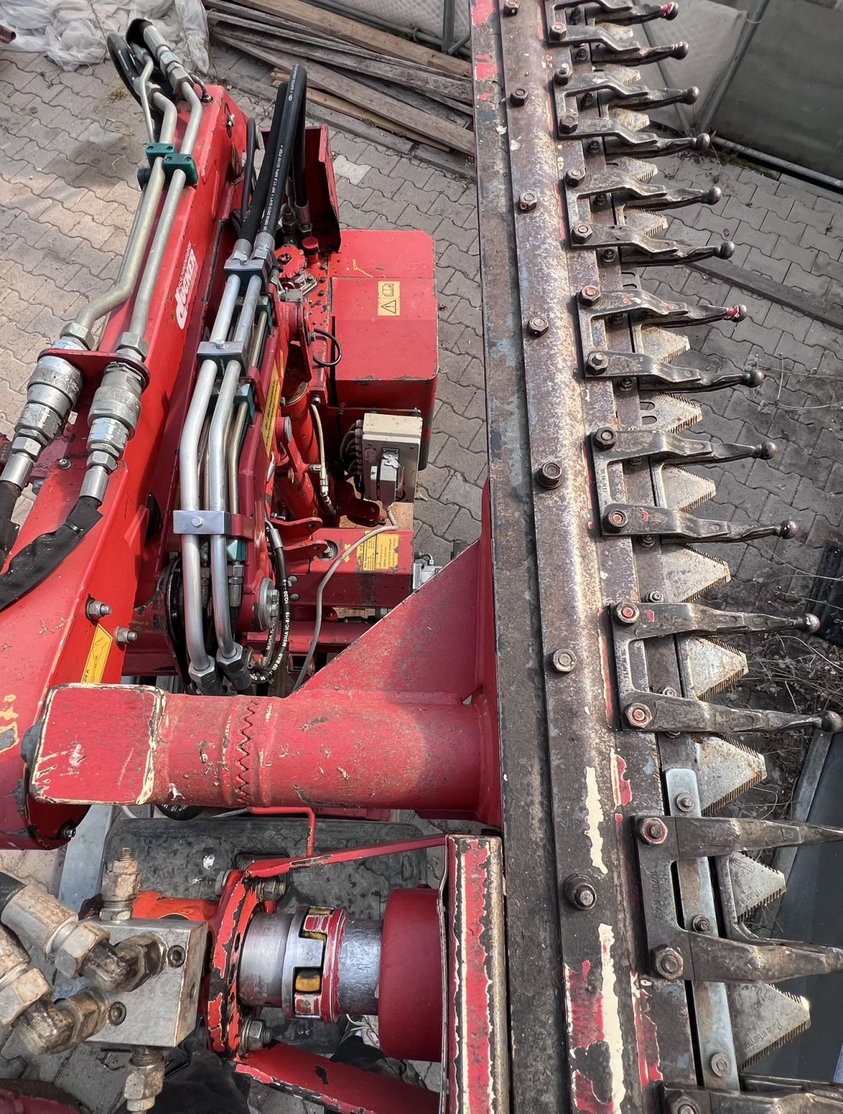 Böschungsmähgerät van het type Dücker KBM 350, Gebrauchtmaschine in Borken (Foto 11)