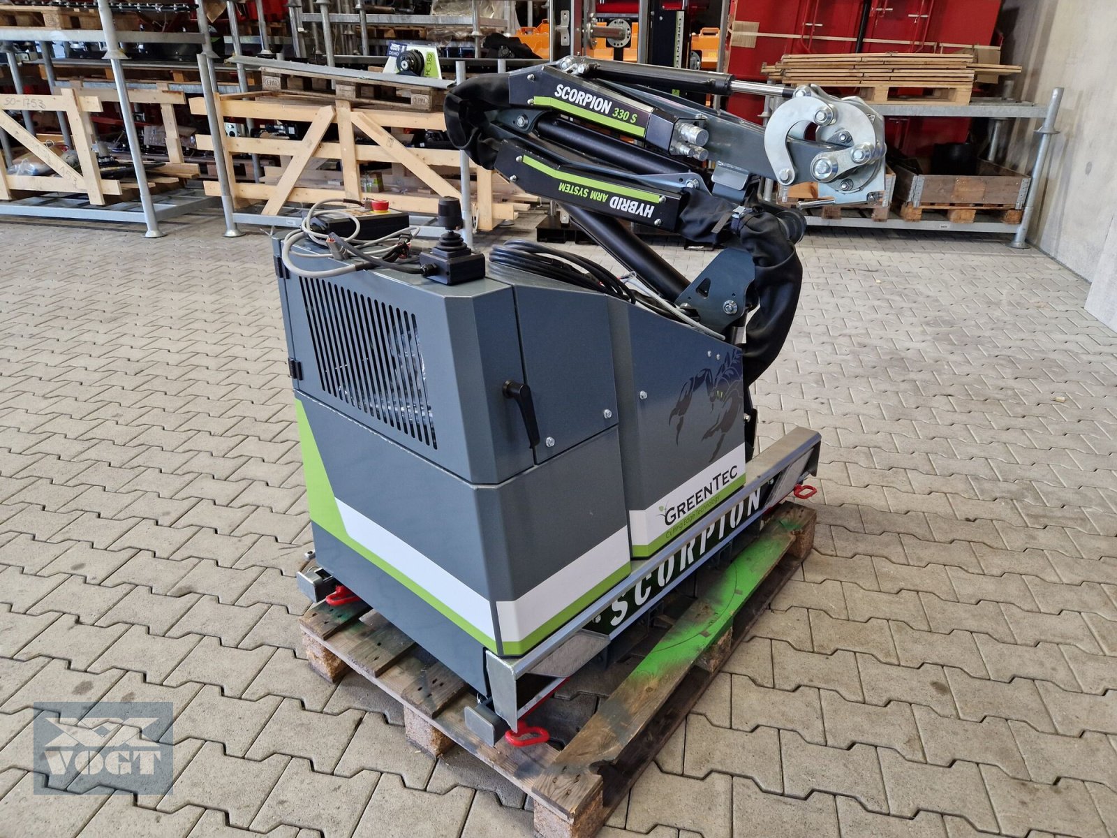 Böschungsmähgerät tipa Greentec SCORPION 330-4S Ausleger /Böschungsmulcher für Traktor-Lagergerät, Neumaschine u Schmallenberg (Slika 5)