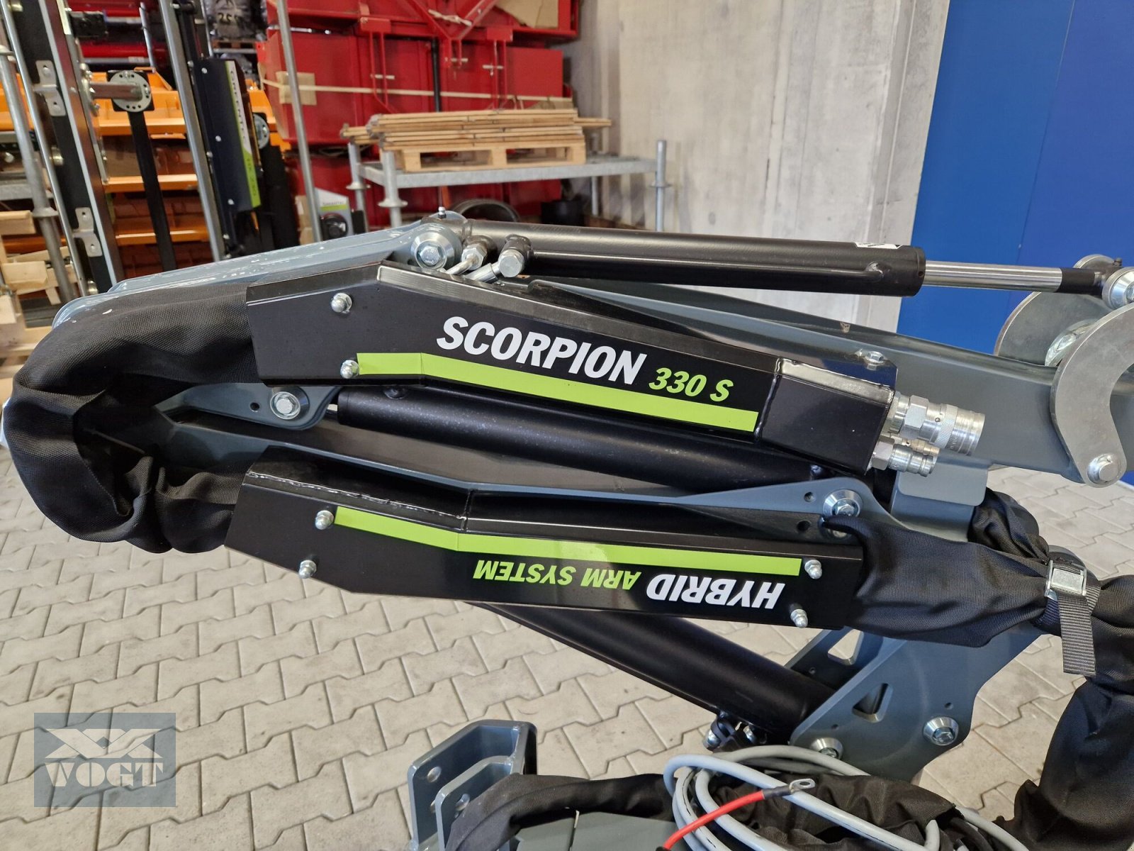 Böschungsmähgerät del tipo Greentec SCORPION 330-4S Ausleger /Böschungsmulcher für Traktor-Lagergerät, Neumaschine In Schmallenberg (Immagine 8)