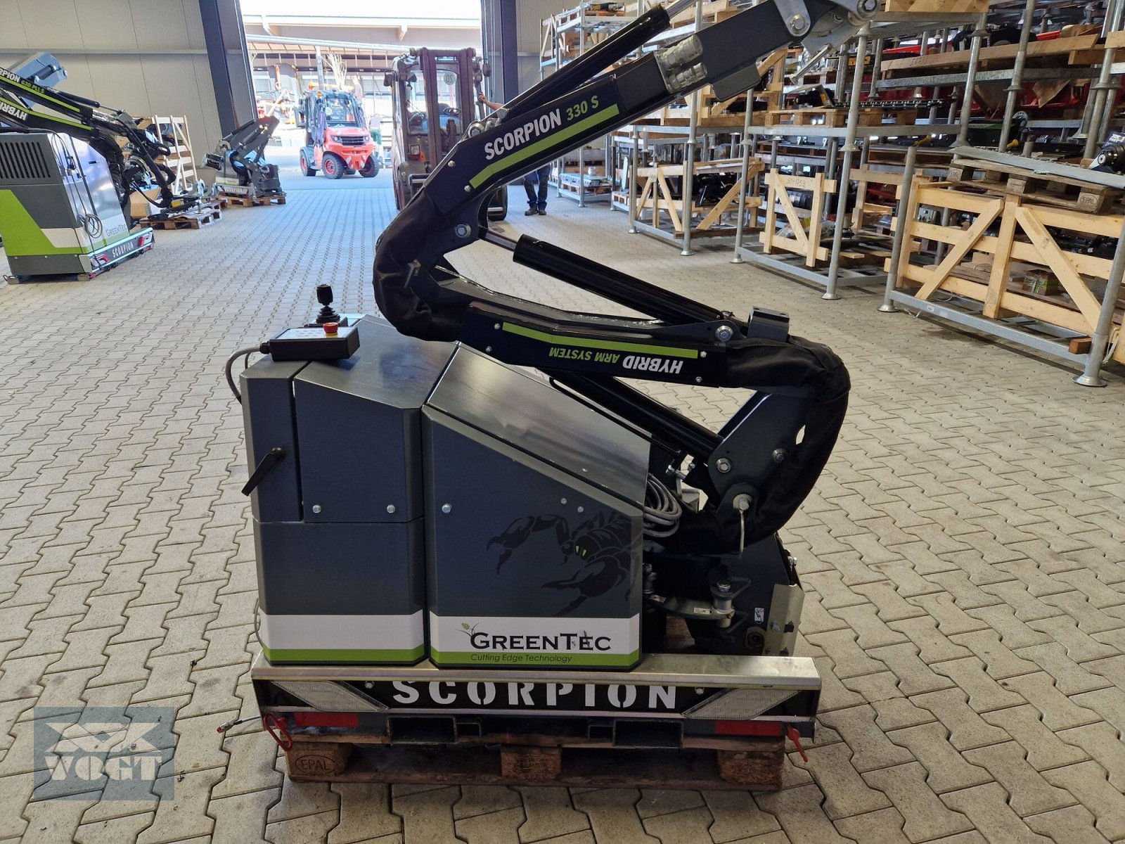 Böschungsmähgerät tip Greentec SCORPION 330-4S Ausleger /Böschungsmulcher-Vorführgerät, Gebrauchtmaschine in Schmallenberg (Poză 4)