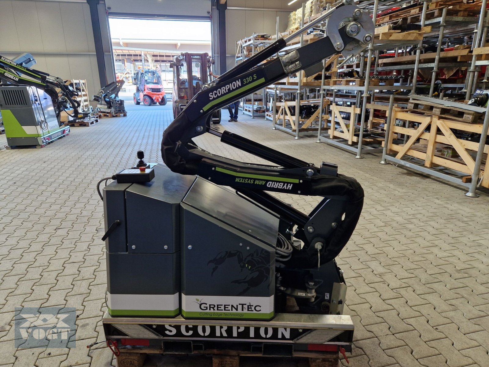 Böschungsmähgerät του τύπου Greentec SCORPION 330-4S Ausleger /Böschungsmulcher-Vorführgerät, Gebrauchtmaschine σε Schmallenberg (Φωτογραφία 5)