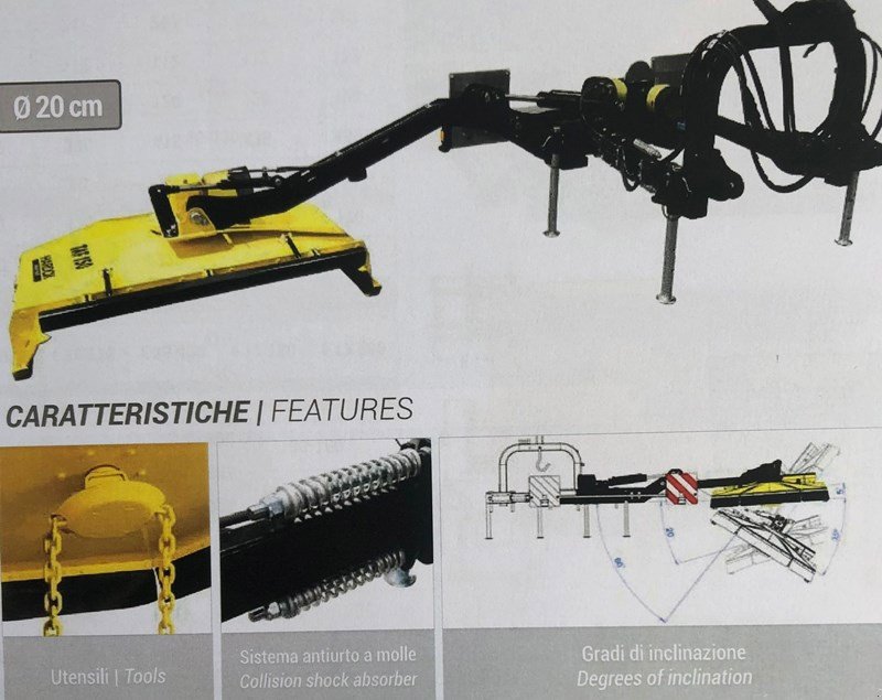 Böschungsmähgerät tip Omarv SH-13.15022, Neumaschine in Langnau b. Reiden (Poză 1)