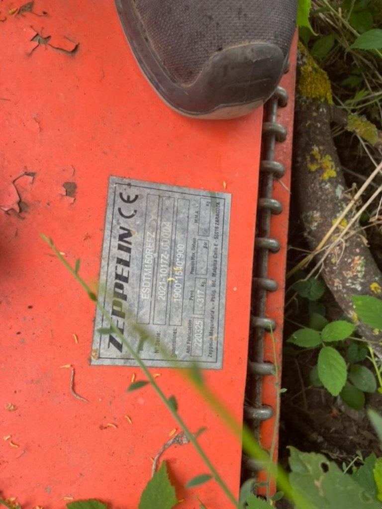 Böschungsmähgerät des Typs Zeppelin ESDTM150REFZ, Gebrauchtmaschine in VERNOUX EN VIVARAIS (Bild 2)