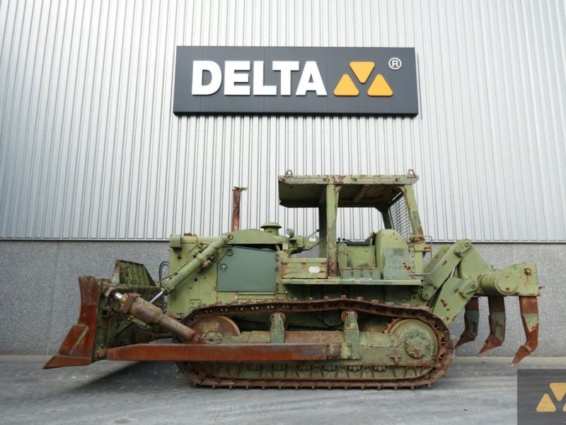 Bulldozer del tipo Caterpillar D7F Ex-army, Gebrauchtmaschine In Zevenbergen