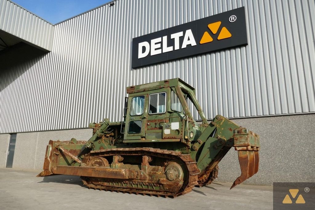 Bulldozer del tipo Caterpillar D7G Ex-army, Gebrauchtmaschine In Zevenbergen (Immagine 9)