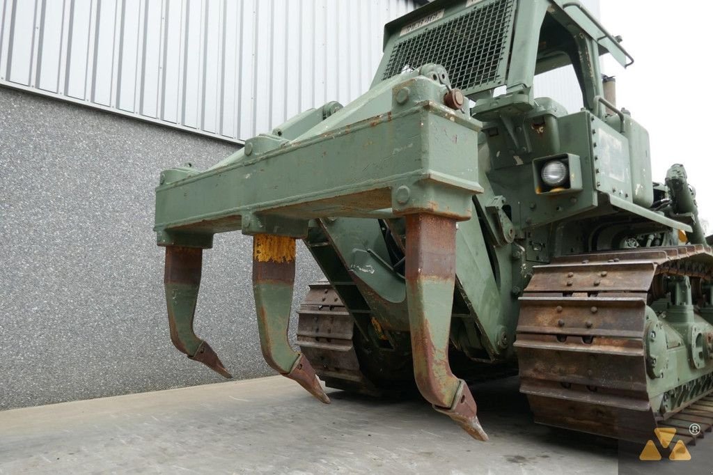 Bulldozer del tipo Caterpillar D7G Ex-army, Gebrauchtmaschine In Zevenbergen (Immagine 10)