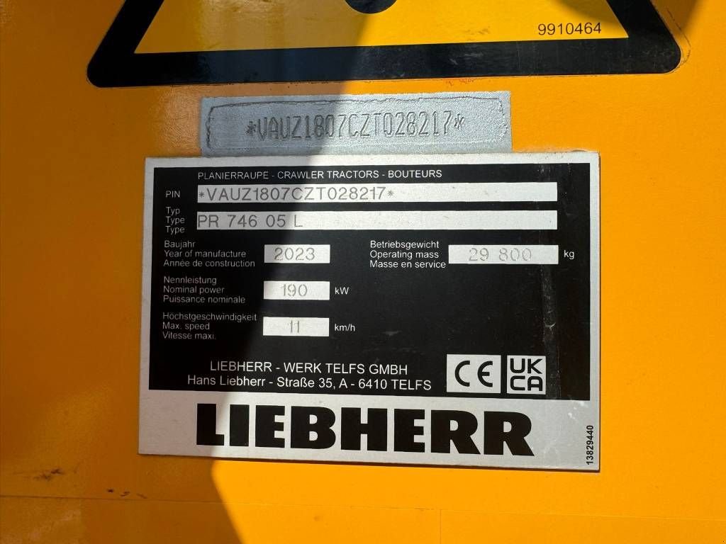 Bulldozer du type Liebherr PR746 05L - 1 Year / 2000h Powertrain Warranty, Gebrauchtmaschine en Veldhoven (Photo 3)