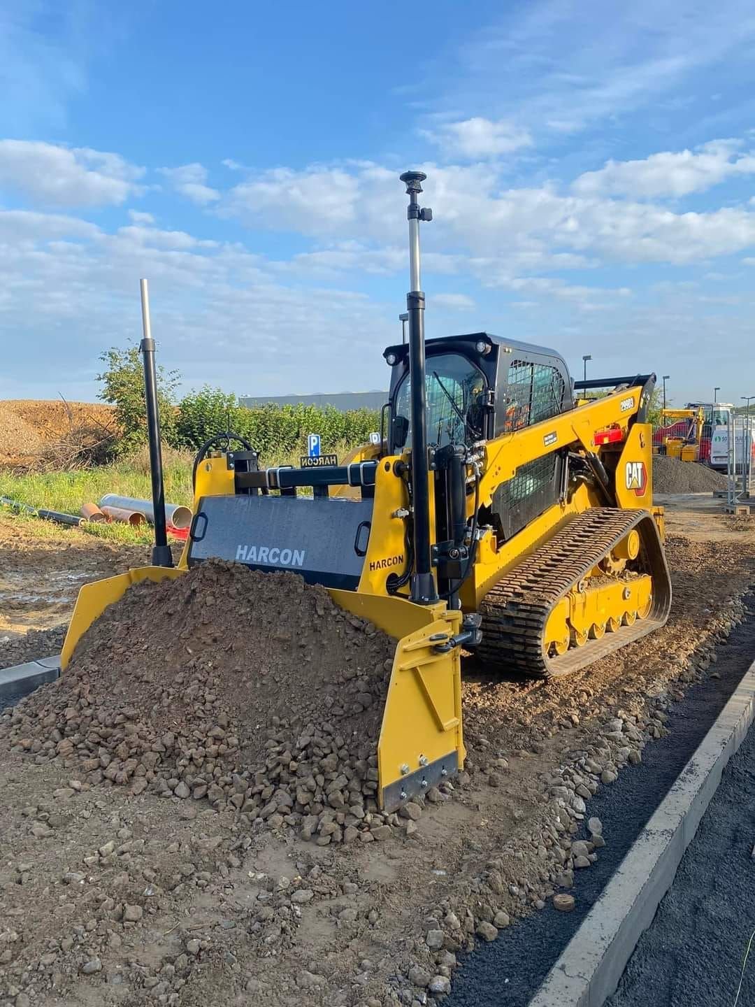 Bulldozer типа Sonstige Harcon DL 2200 65 Dozer Leveller, Neumaschine в Didam (Фотография 1)