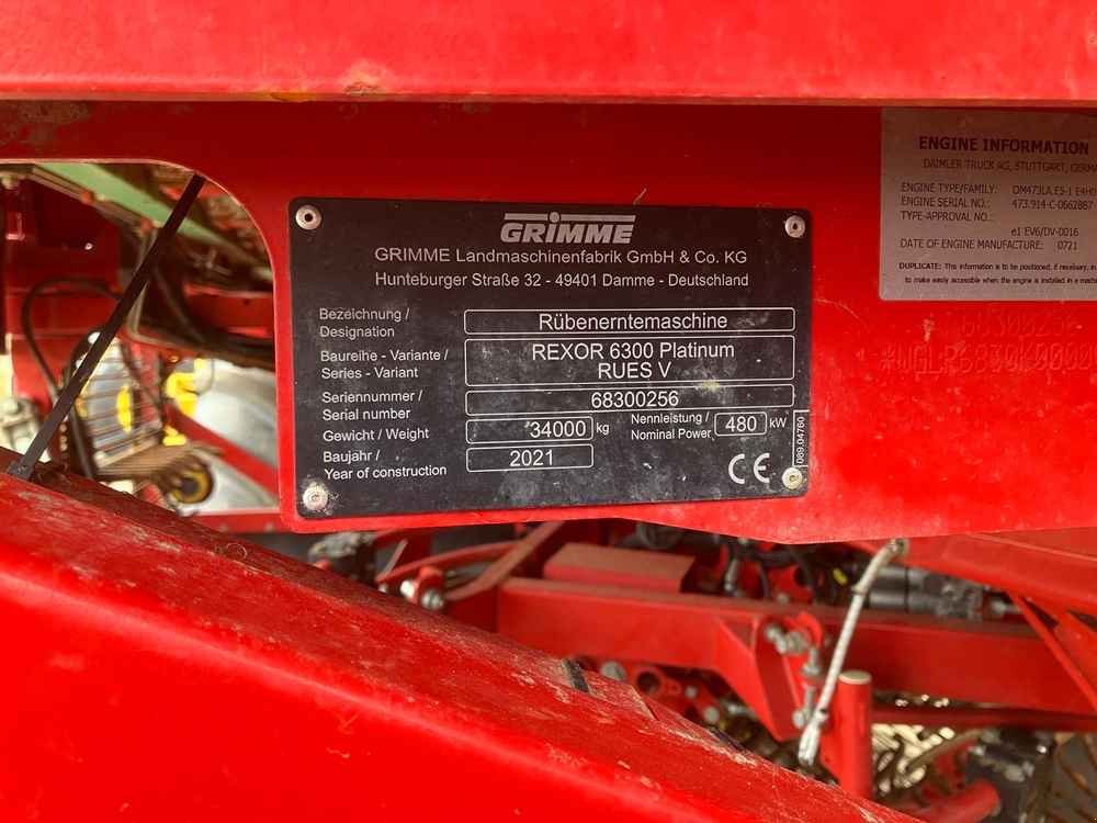 Bunkerroder του τύπου Grimme REXOR 630 / 830 / 930, Gebrauchtmaschine σε Domaniów (Φωτογραφία 16)