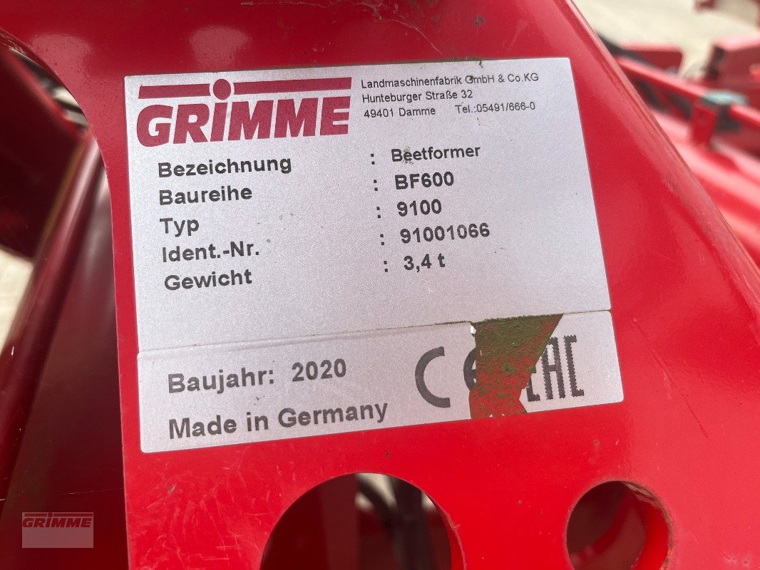 Dammformer типа Grimme BF 600, Gebrauchtmaschine в Boston (Фотография 8)