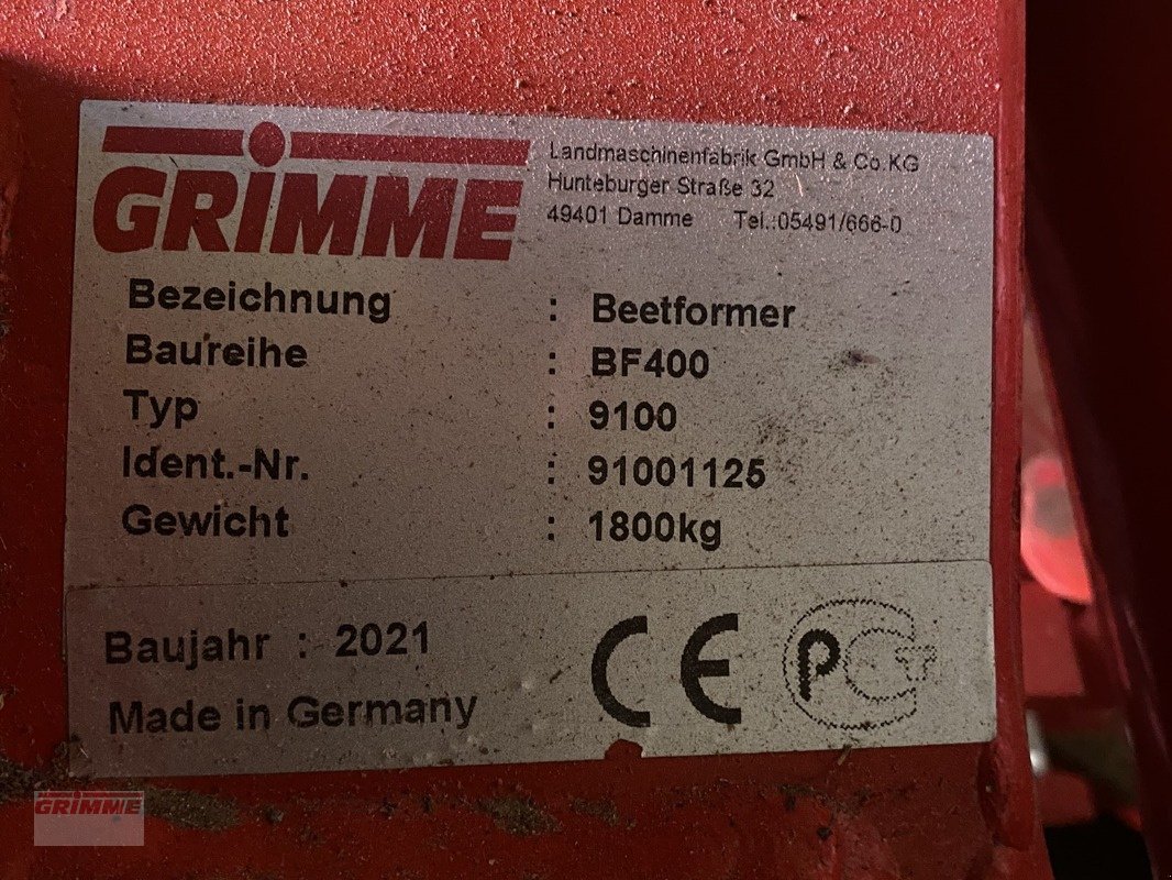 Dammformer типа Grimme BFL-400-H Klapbar, Gebrauchtmaschine в Rødkærsbro (Фотография 14)