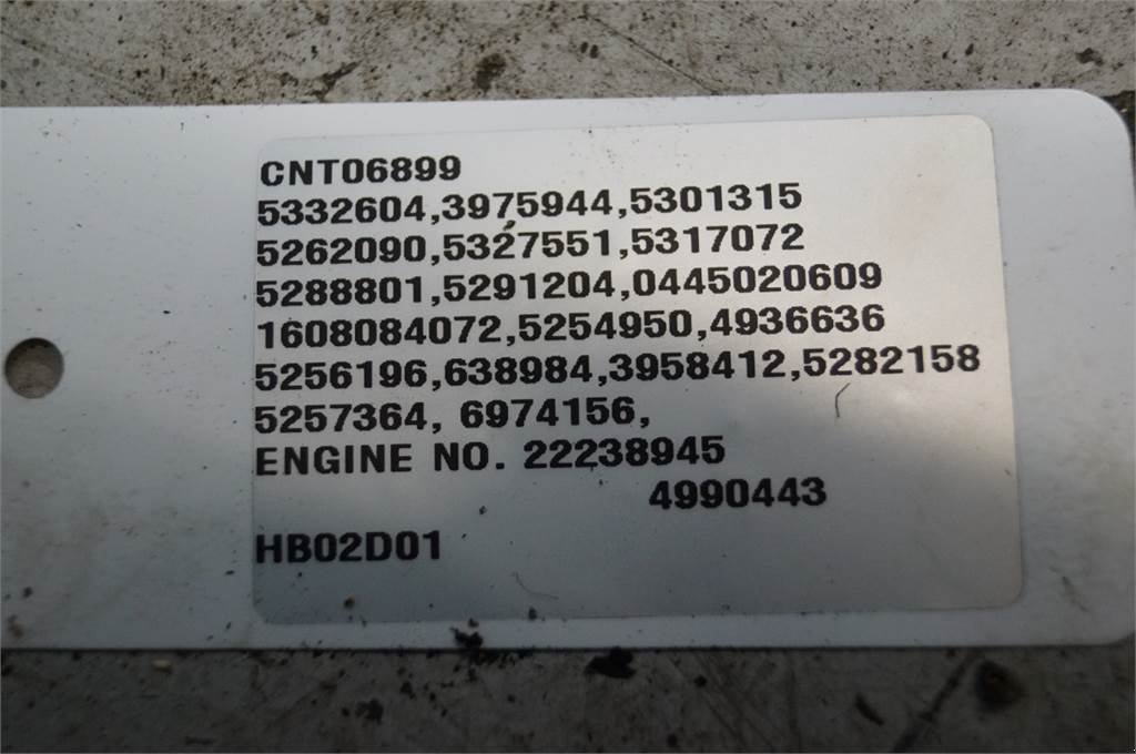 Dieselmotor του τύπου Cummins QSB6.7 Motor 22238945, gebraucht σε Hemmet (Φωτογραφία 25)
