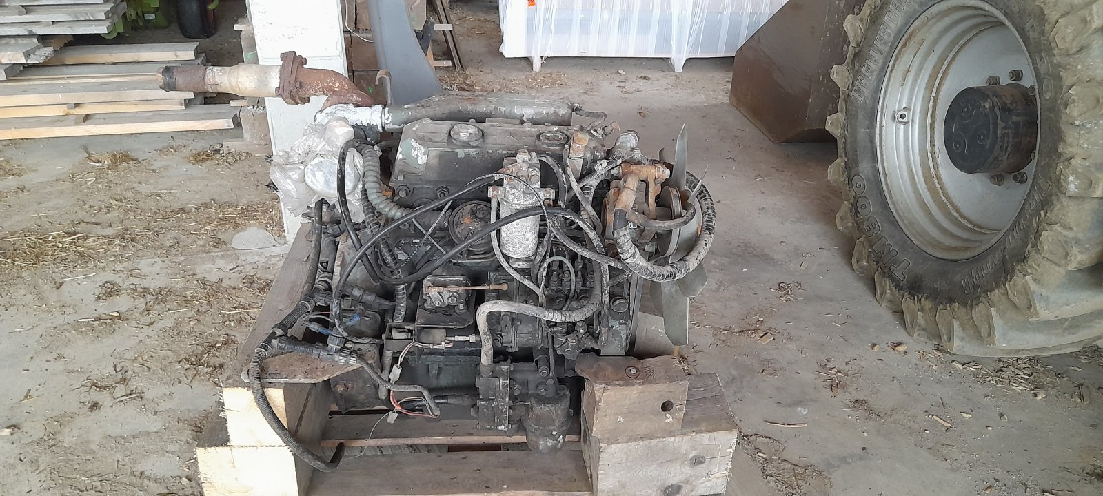 Dieselmotor del tipo Mercedes OM 364 A, gebraucht en Putzleinsdorf (Imagen 1)