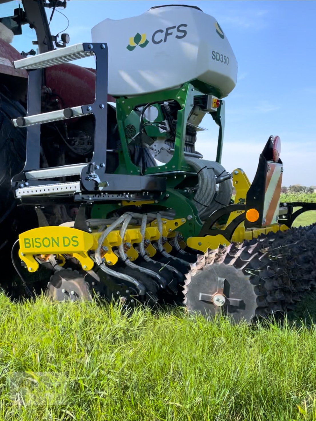 Direktsaatmaschine typu CFS Cross Farm Solution Bison DS Grünland-Schlitzsaatmaschine, Neumaschine v Landsberg am Lech (Obrázok 1)