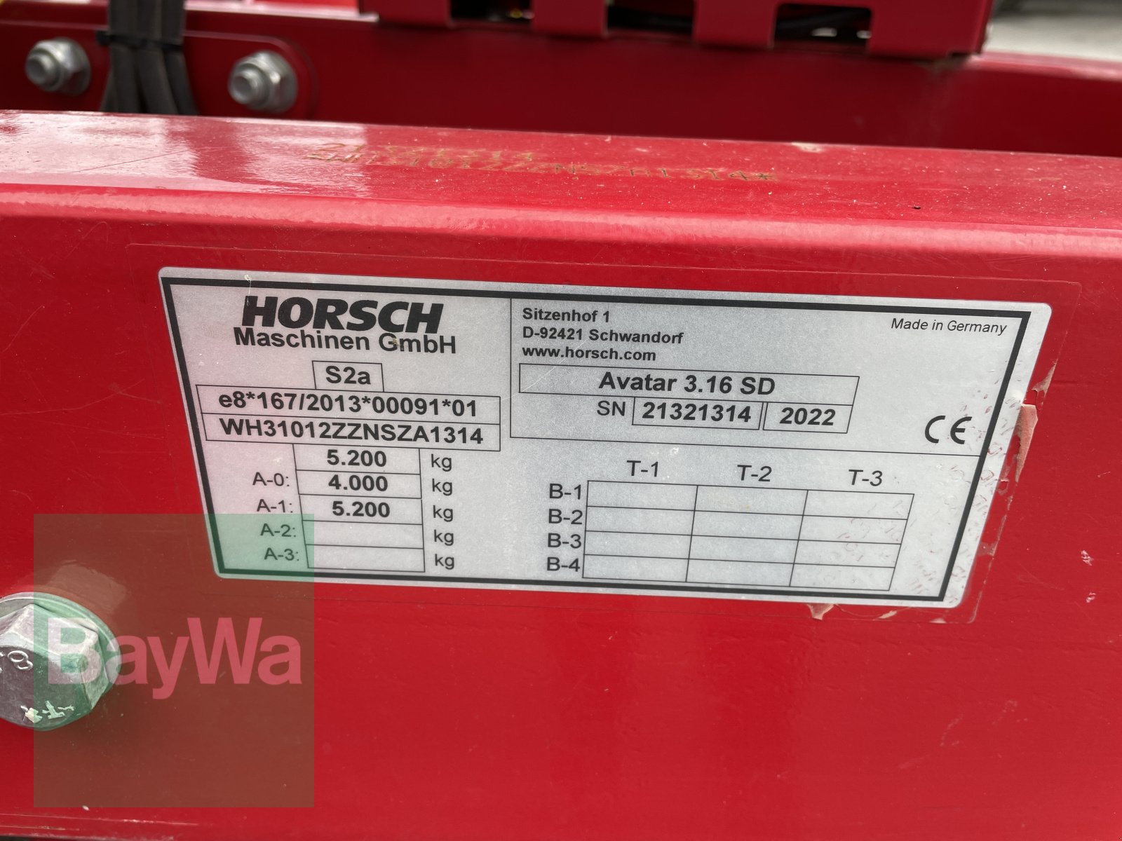 Direktsaatmaschine des Typs Horsch Avatar 3.16 SD, Gebrauchtmaschine in Bamberg (Bild 26)