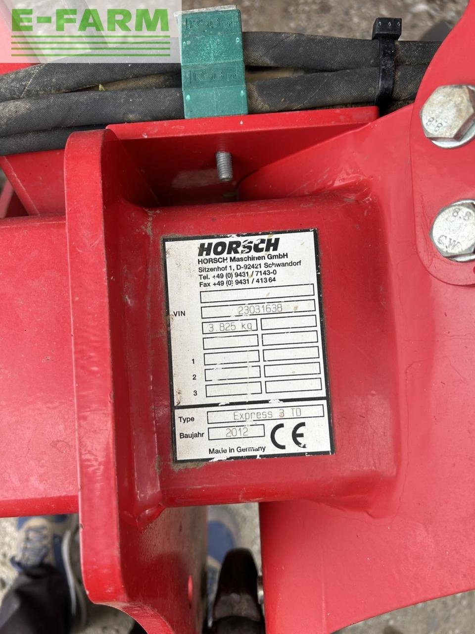 Direktsaatmaschine del tipo Horsch Express 3TD, Gebrauchtmaschine en Hamburg (Imagen 10)