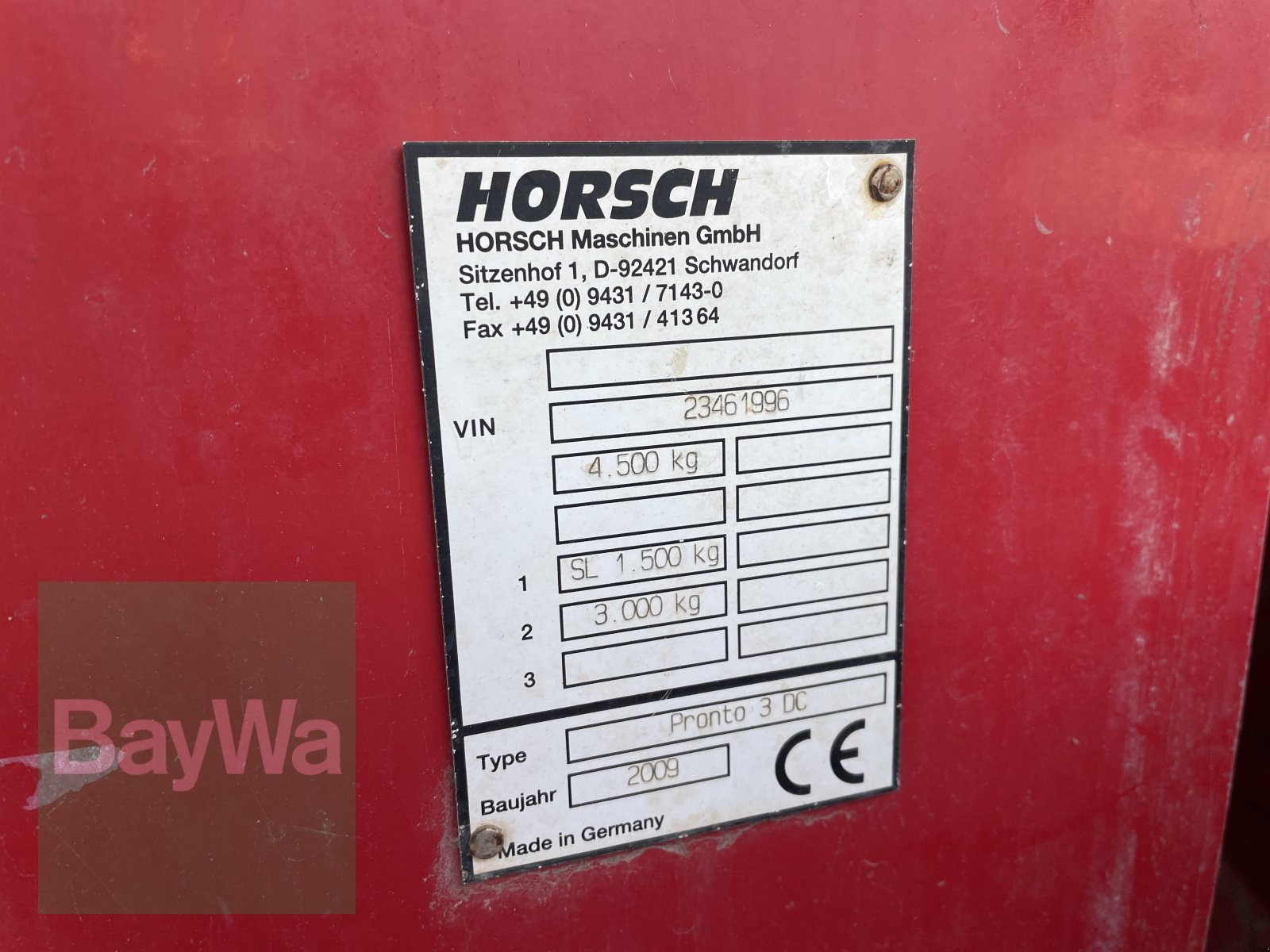 Direktsaatmaschine van het type Horsch Pronto 3 DC, Gebrauchtmaschine in Bamberg (Foto 26)