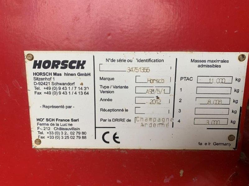 Direktsaatmaschine typu Horsch PRONTO 5 TD, Gebrauchtmaschine w SAINT-GERMAIN DU PUY (Zdjęcie 10)