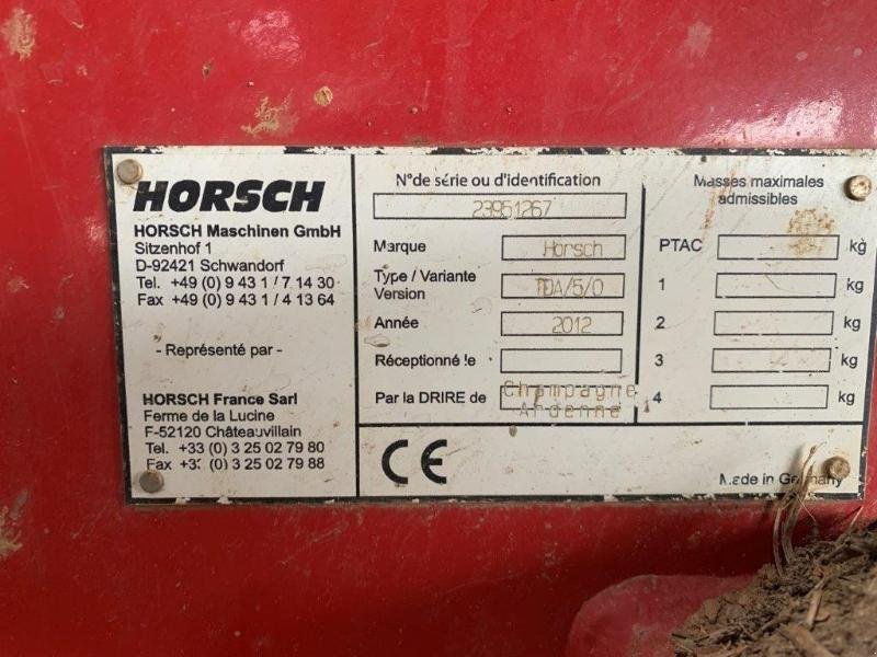 Direktsaatmaschine tip Horsch PRONTO 5 TD, Gebrauchtmaschine in SAINT-GERMAIN DU PUY (Poză 11)