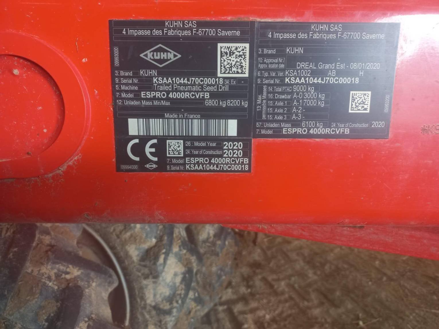 Direktsaatmaschine tip Kuhn ESPRO 4000 RC, Gebrauchtmaschine in Noyen sur Sarthe (Poză 8)