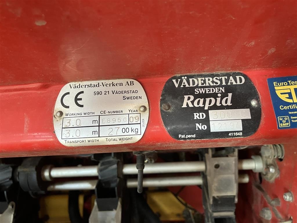 Direktsaatmaschine of the type Väderstad Rapid 300 C Super XL, Gebrauchtmaschine in Roskilde (Picture 8)