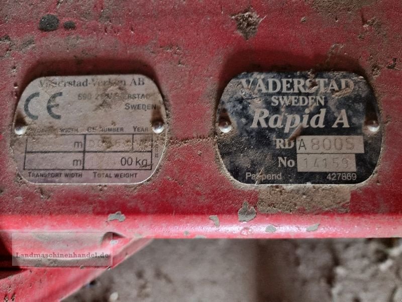 Direktsaatmaschine del tipo Väderstad Rapid 800 S, Gebrauchtmaschine In Burg/Spreewald (Immagine 11)