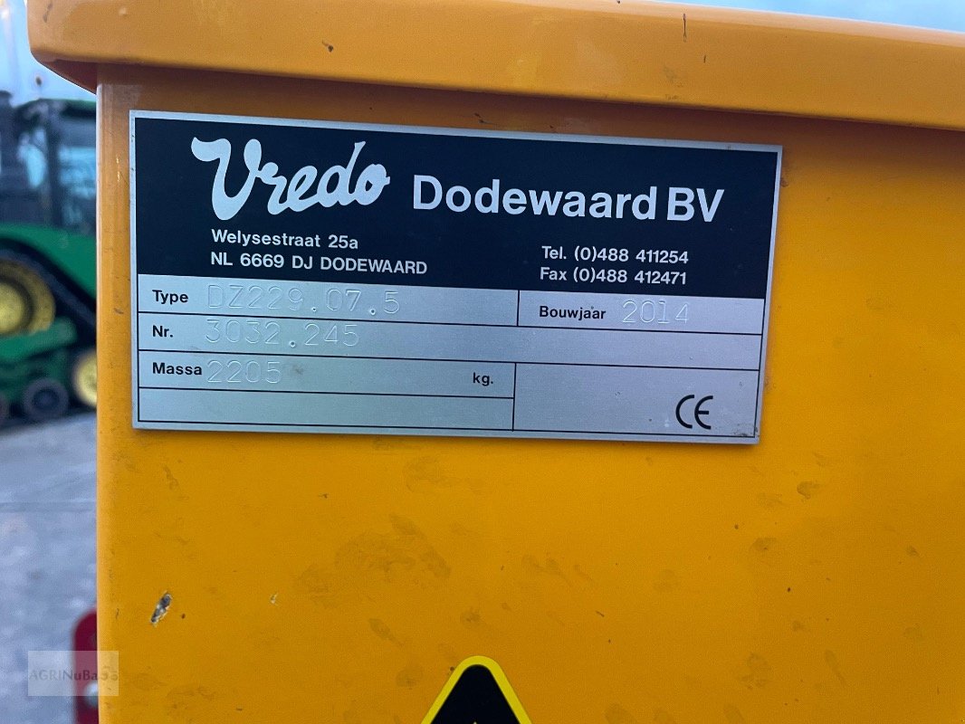 Direktsaatmaschine van het type Vredo DZ 229.07.5 Agri, Gebrauchtmaschine in Prenzlau (Foto 17)