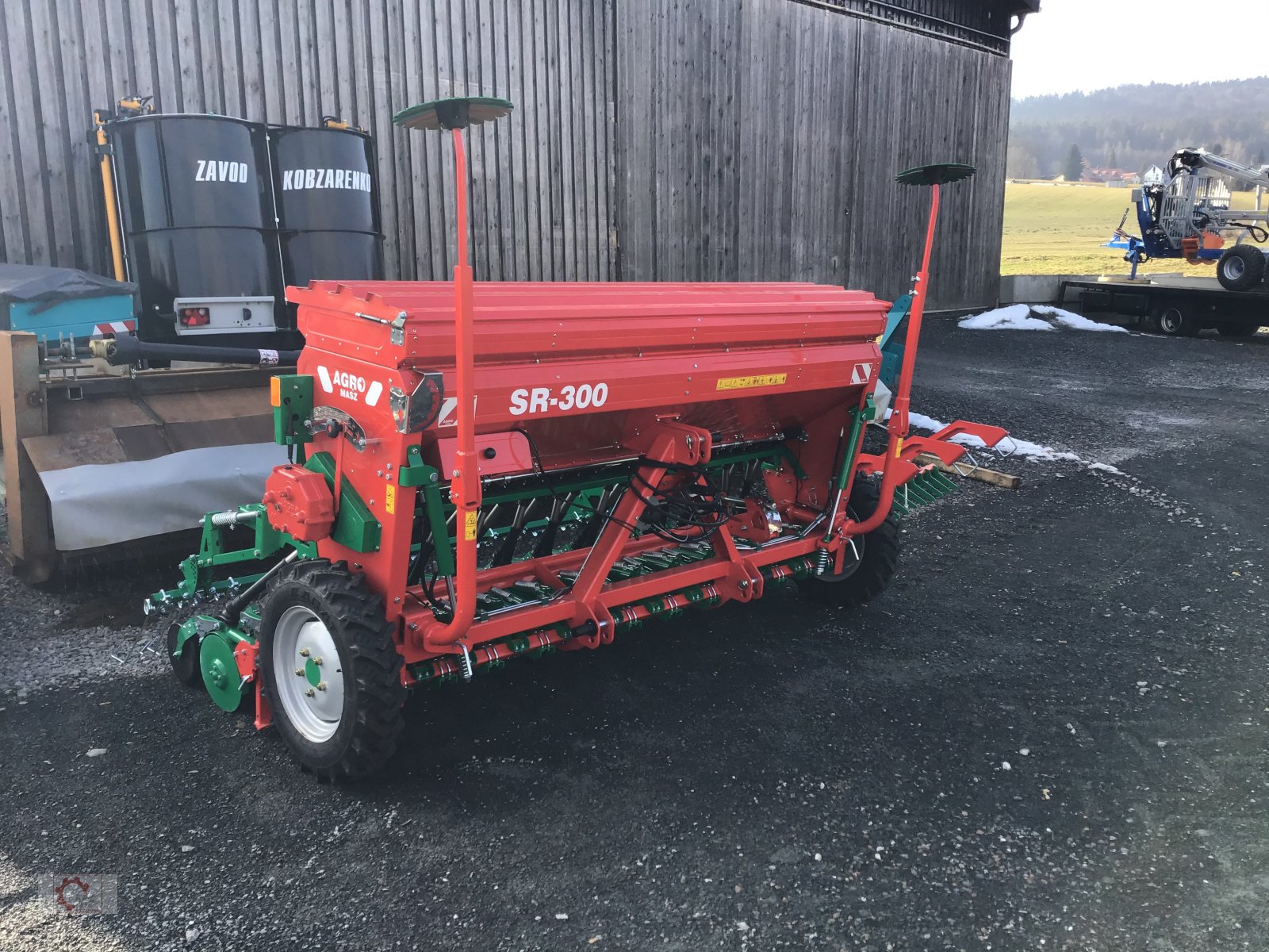 Drillmaschine des Typs Agro-Masz SR 300 Sämaschine elektrische Fahrgassenschaltung, Neumaschine in Tiefenbach (Bild 1)