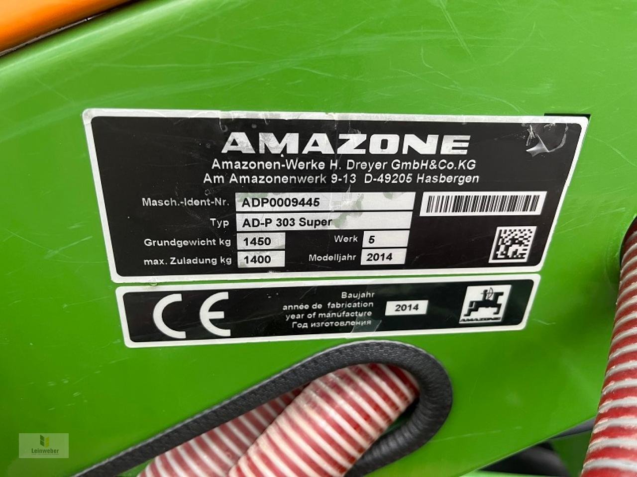 Drillmaschine za tip Amazone AD-P 303 Super, Gebrauchtmaschine u Neuhof - Dorfborn (Slika 10)