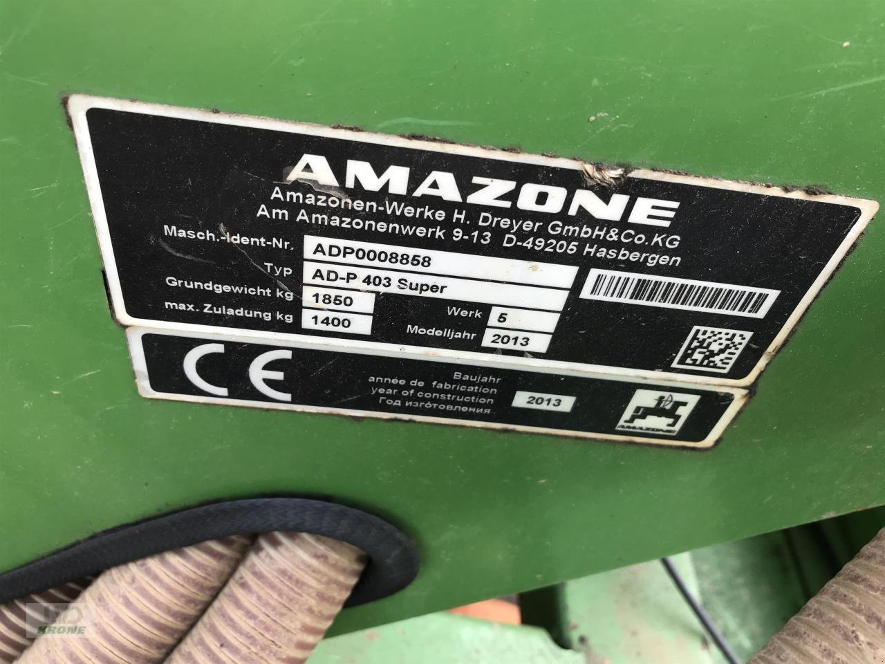 Drillmaschine del tipo Amazone AD-P Super und KG4000, Gebrauchtmaschine en Alt-Mölln (Imagen 10)