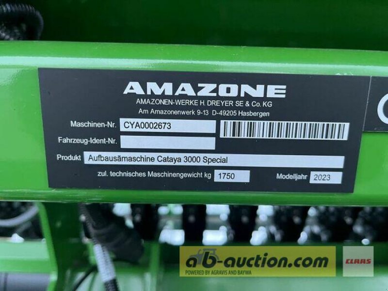 Drillmaschine del tipo Amazone CATAYA 3000 SPECIAL AB-AUCTION, Neumaschine en Hollfeld (Imagen 10)