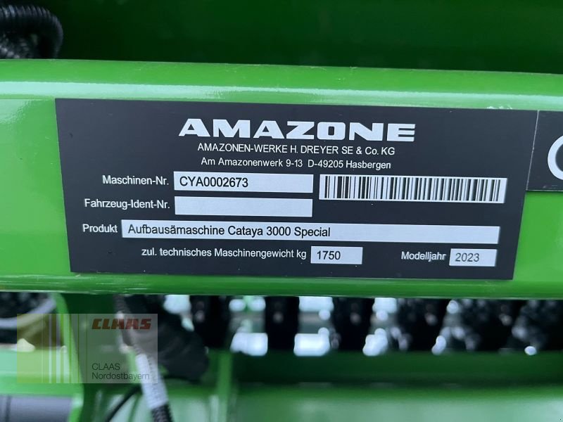 Drillmaschine des Typs Amazone CATAYA 3000 SPECIAL, Neumaschine in Plech (Bild 10)