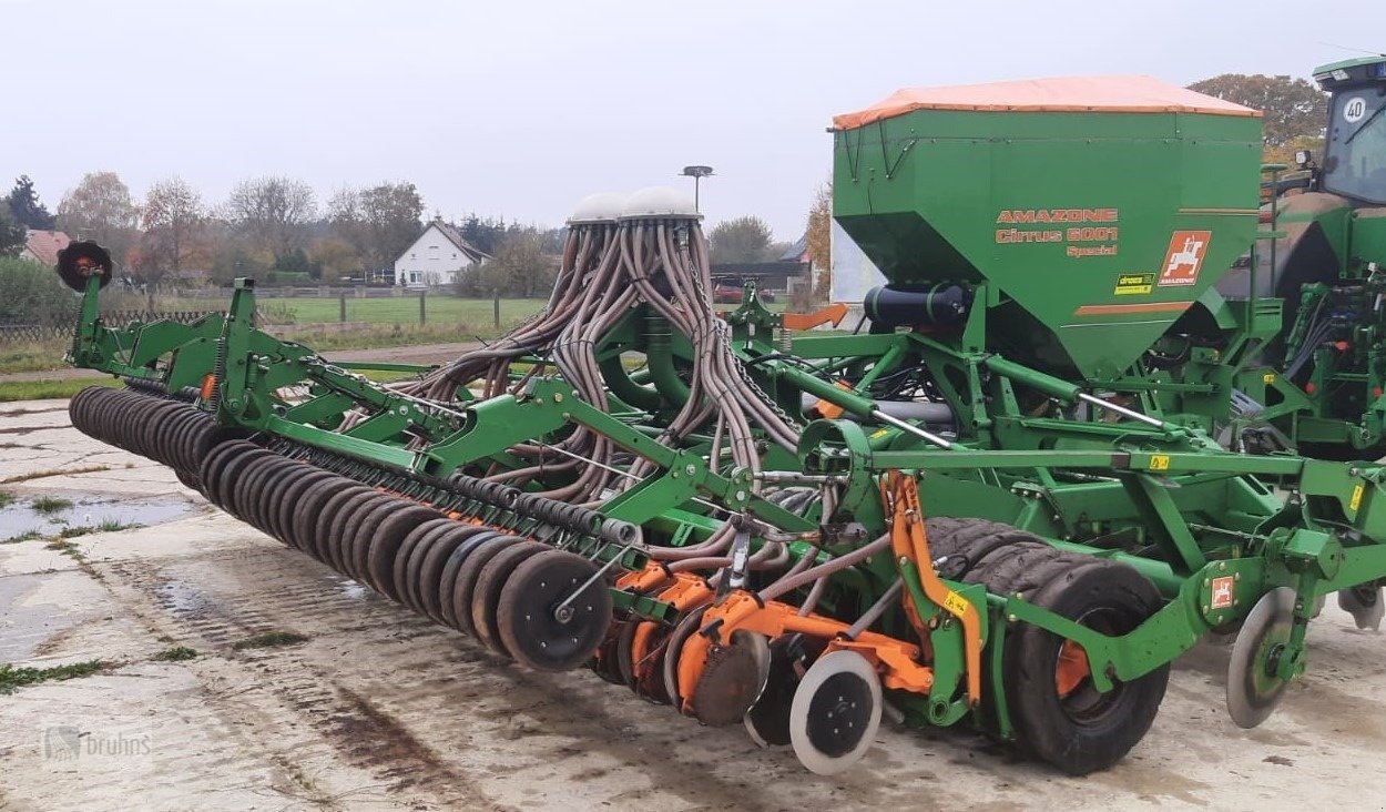 Drillmaschine van het type Amazone Cirrus 6001 Spezial, Gebrauchtmaschine in Karstädt (Foto 8)