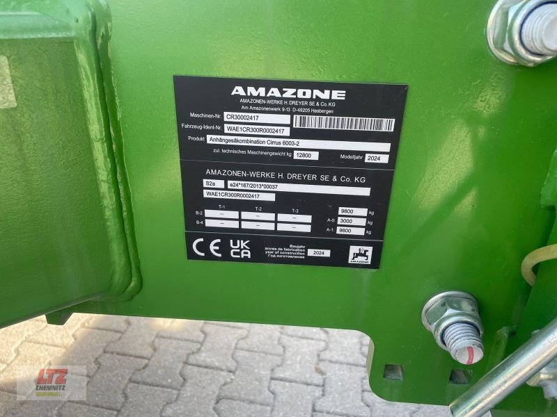 Drillmaschine des Typs Amazone CIRRUS 6003-2 SÄKOMBINATION AM, Vorführmaschine in Hartmannsdorf (Bild 17)