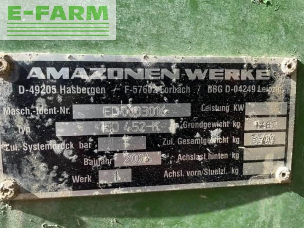 Drillmaschine of the type Amazone ed 452-k, Gebrauchtmaschine in SPALDING (Picture 18)