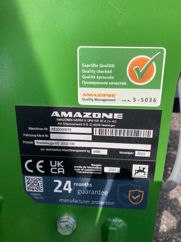 Drillmaschine del tipo Amazone KE 3002-190 + Cataya 3000, Gebrauchtmaschine en Bevern (Imagen 7)