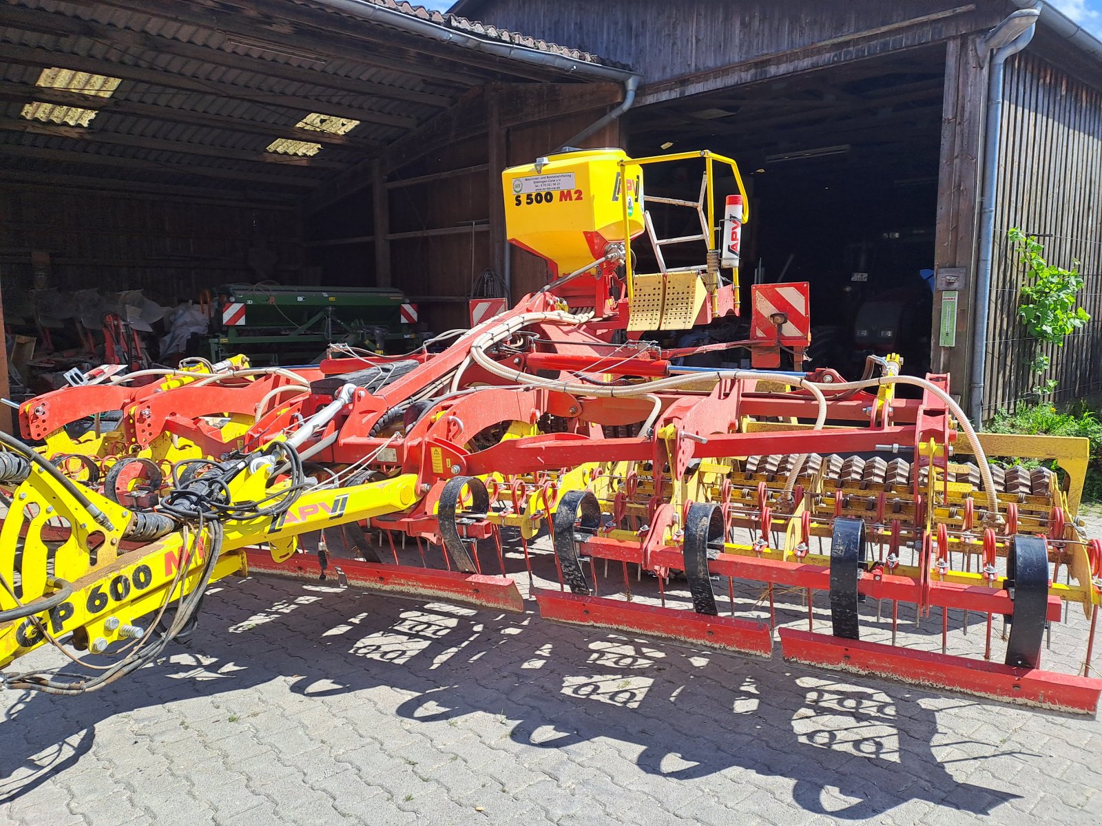 Drillmaschine des Typs APV GP 600 M1, Gebrauchtmaschine in Herrenberg (Bild 2)