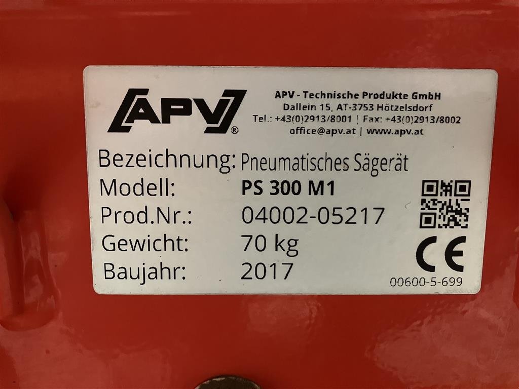 Drillmaschine Türe ait APV PS300 M1 Elektrisk, Gebrauchtmaschine içinde Spøttrup (resim 5)