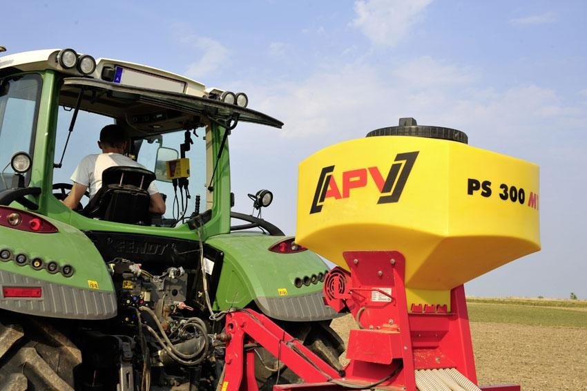 Drillmaschine typu APV PS300 M1 ISOBUS Elektrisk    Bemærk skal bruge ISOBUS skærm i traktor, Gebrauchtmaschine w Brørup (Zdjęcie 1)