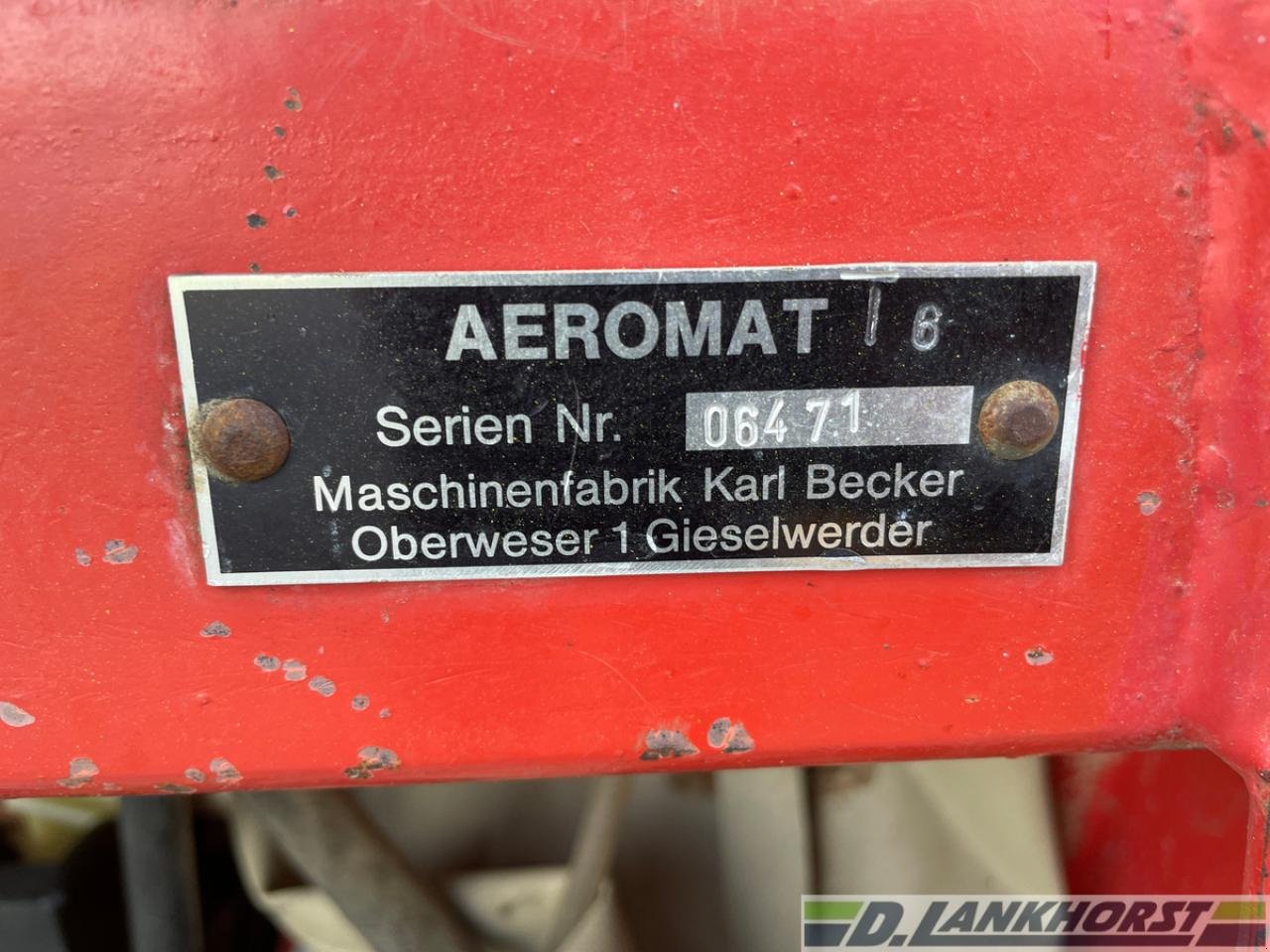 Drillmaschine типа Becker Aeromat 6, Gebrauchtmaschine в Neuenhaus (Фотография 17)