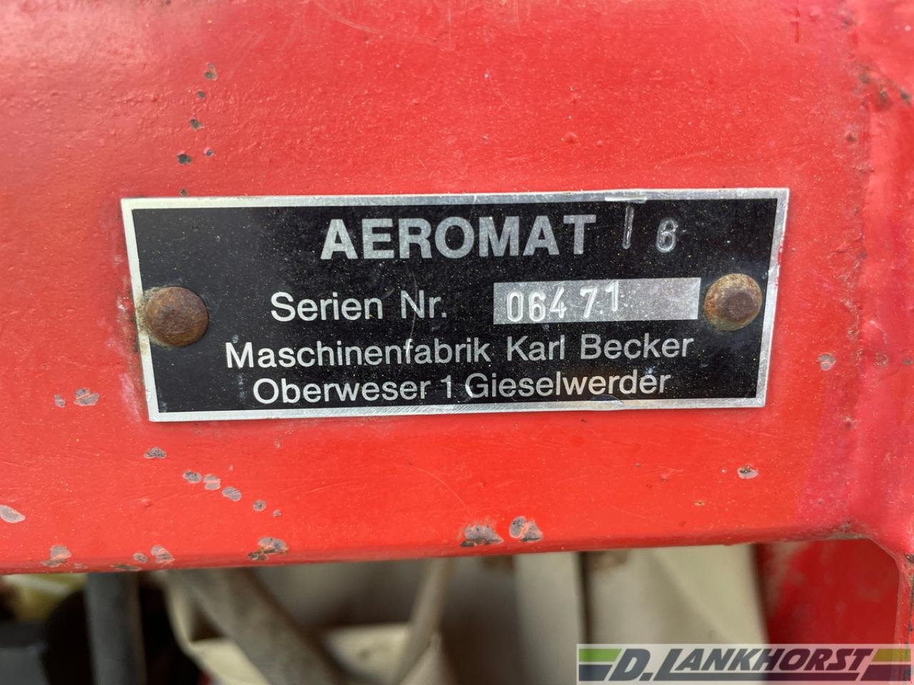 Drillmaschine of the type Becker Aeromat 6, Gebrauchtmaschine in Neuenhaus (Picture 17)