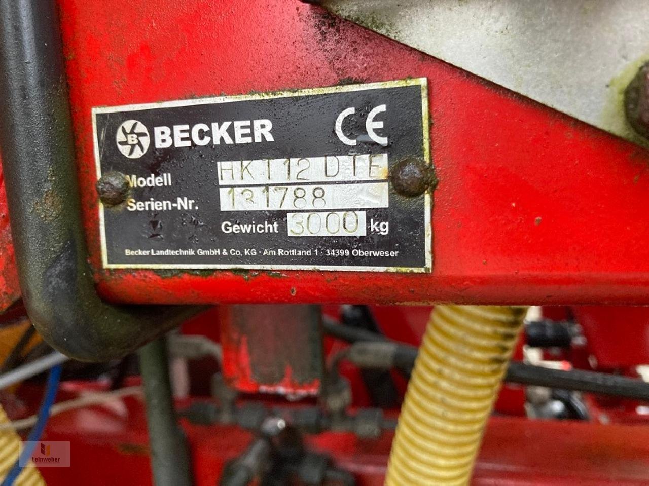 Drillmaschine del tipo Becker Aeromat HKT 12 DTE, Gebrauchtmaschine en Neuhof - Dorfborn (Imagen 11)