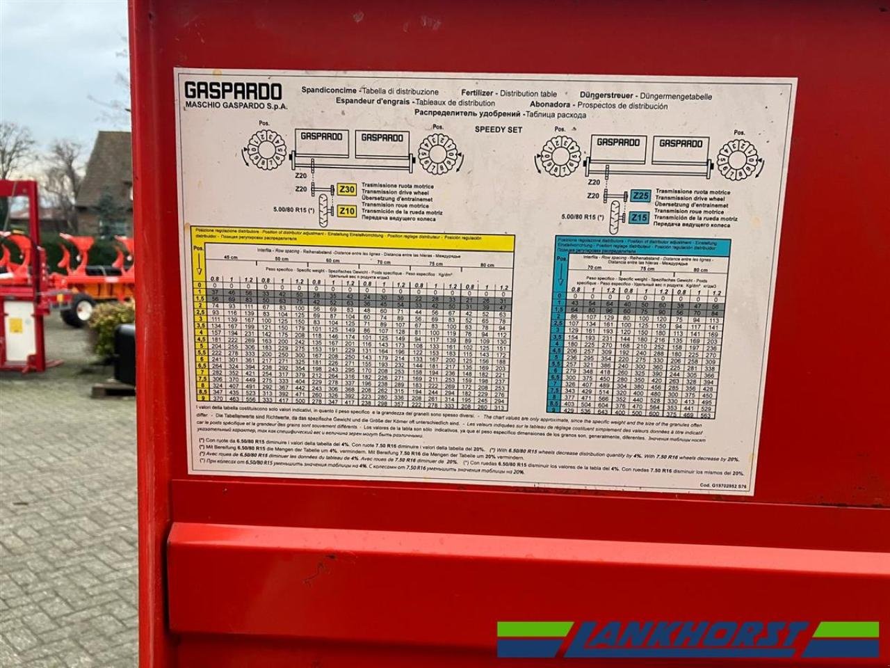 Drillmaschine del tipo Gaspardo SP 540 - ISOBUS 4 reihig, Gebrauchtmaschine In Neuenhaus (Immagine 14)