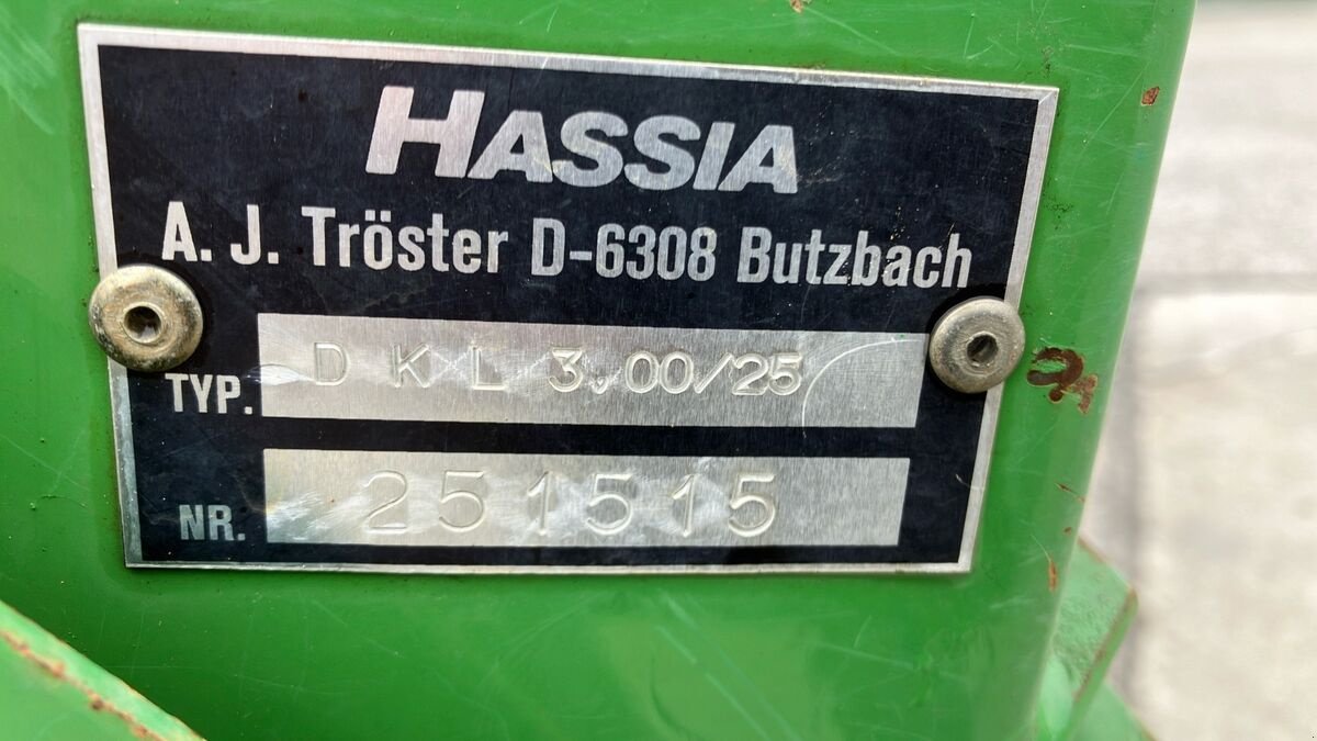 Drillmaschine типа Hassia DKL 3.00/25, Gebrauchtmaschine в Zwettl (Фотография 16)