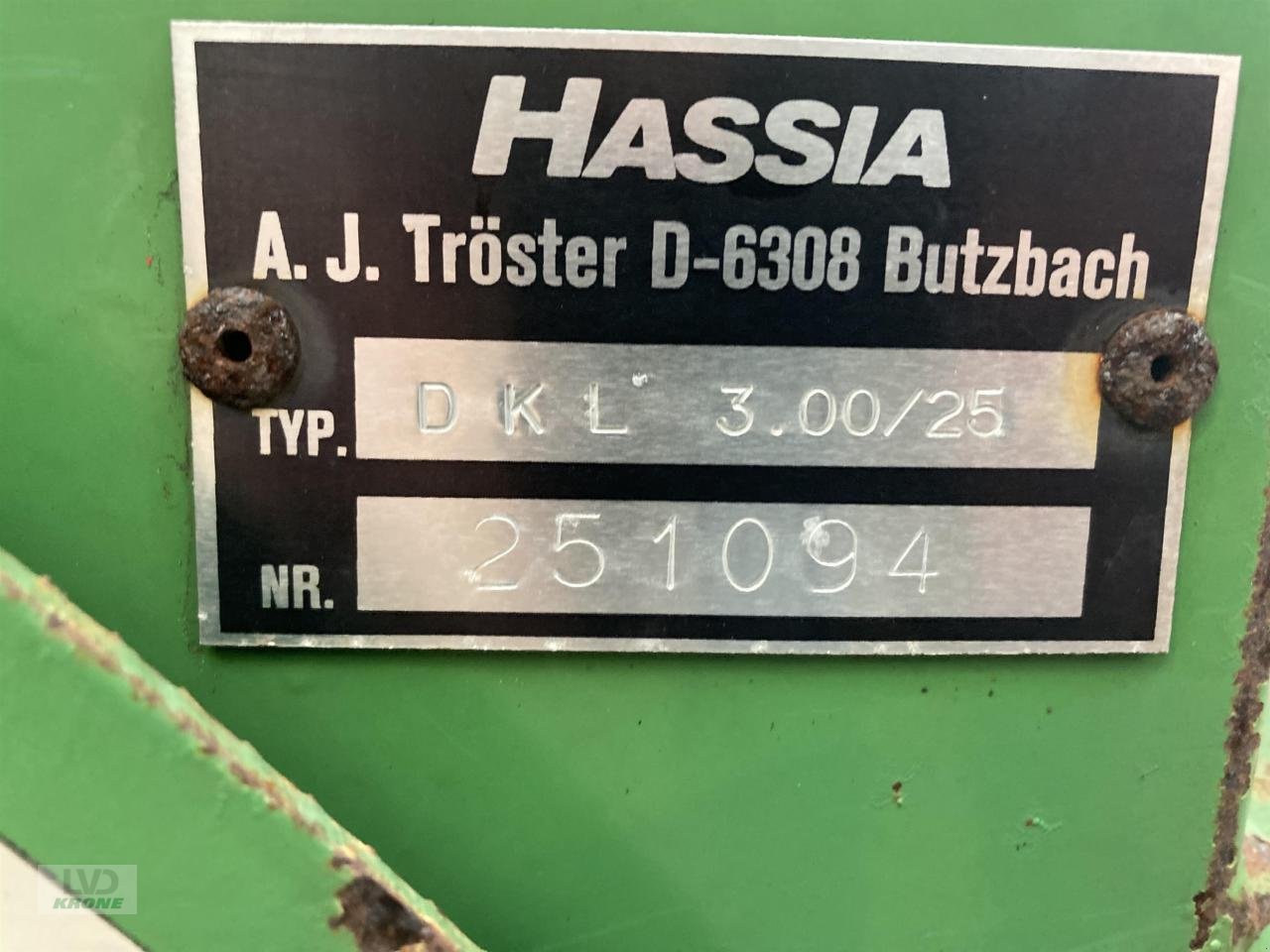 Drillmaschine typu Hassia DKL3.00 / 25, Gebrauchtmaschine w Spelle (Zdjęcie 8)