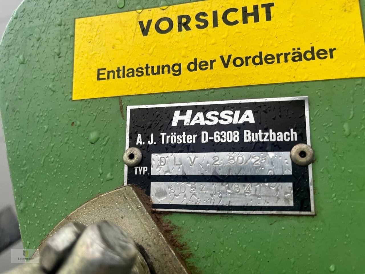 Drillmaschine van het type Hassia DLV 2.50/21, Gebrauchtmaschine in Neuhof - Dorfborn (Foto 7)